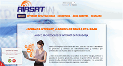 Desktop Screenshot of airsat.eu