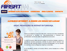 Tablet Screenshot of airsat.eu
